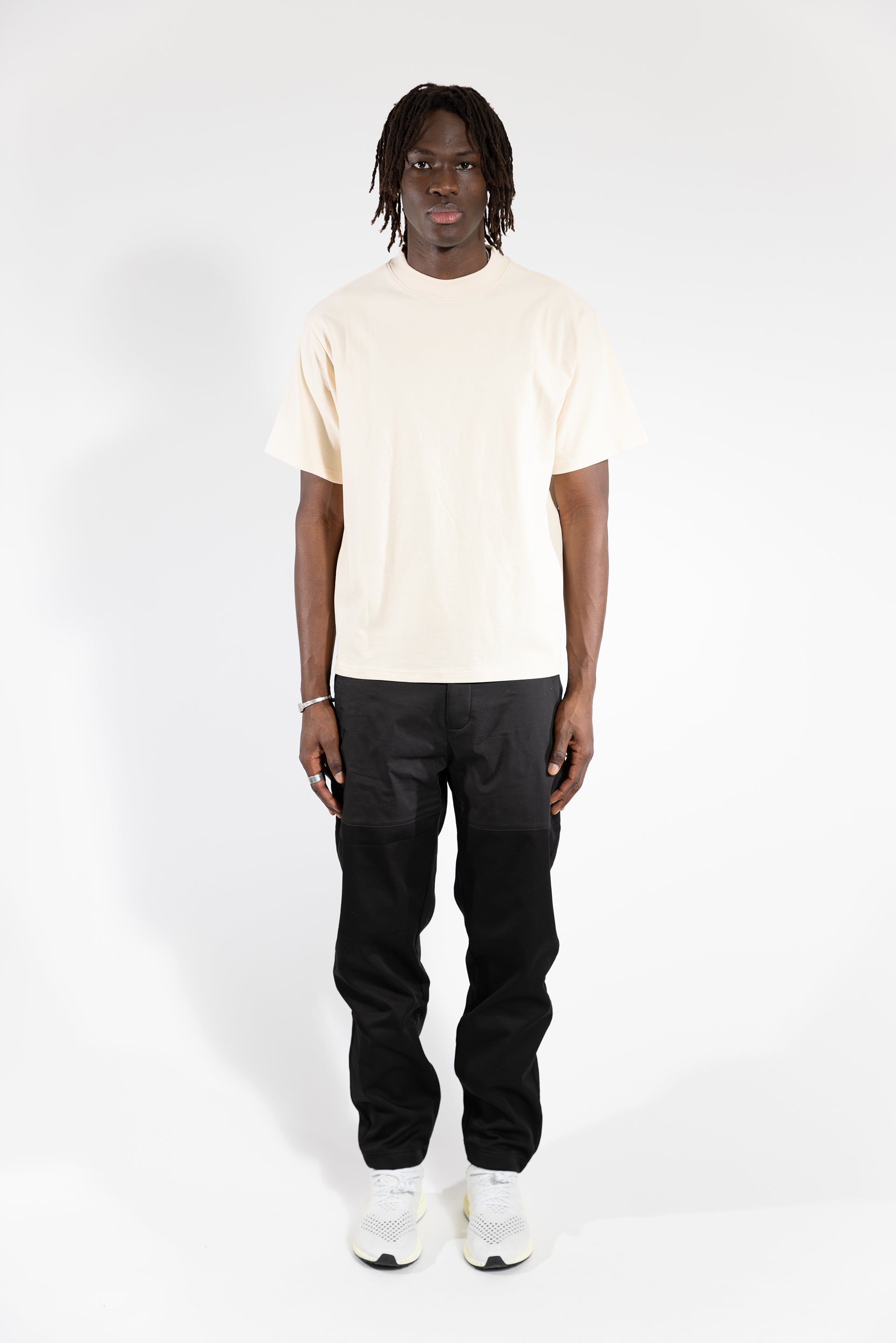 Bonded Winter Twill Chino - Black