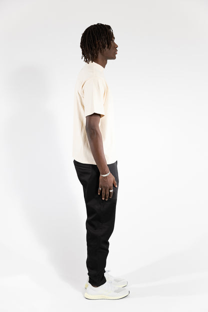 Bonded Winter  Twill Chino - Black